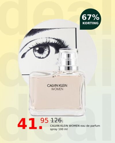 CALVIN KLEIN WOMEN eau de parfum spray 100 ml