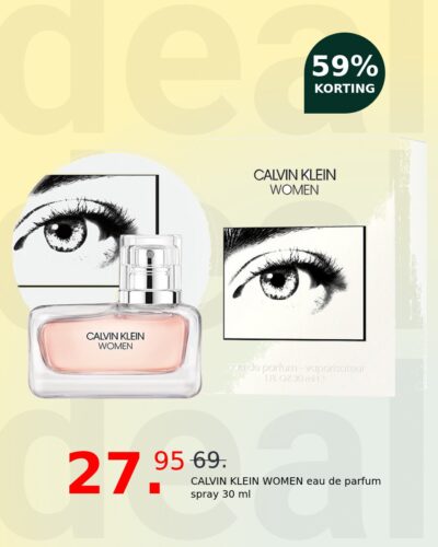 CALVIN KLEIN WOMEN eau de parfum spray 30 ml