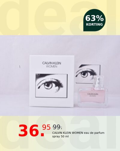 CALVIN KLEIN WOMEN eau de parfum spray 50 ml