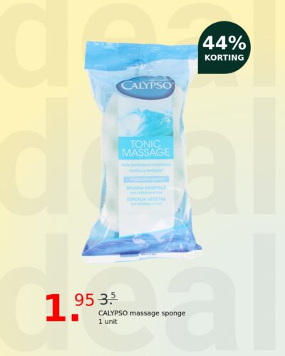 CALYPSO massage sponge 1 unit