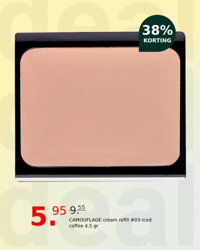 CAMOUFLAGE cream refill #03-iced coffee 4.5 gr