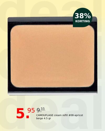 CAMOUFLAGE cream refill #08-apricot beige 4.5 gr