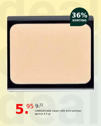 CAMOUFLAGE cream refill #15-summer apricot 4.5 gr