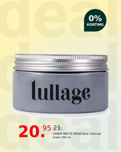 CANDY MATTE MASK blue charcoal mask 100 ml