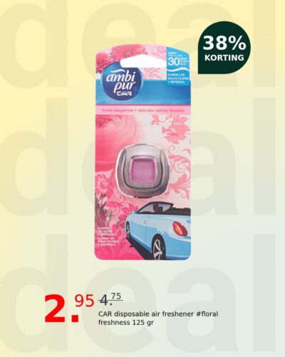 CAR disposable air freshener #floral freshness 125 gr