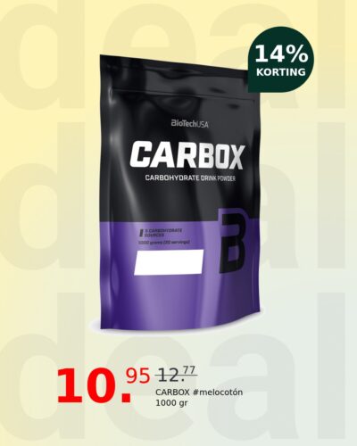 CARBOX #melocotón 1000 gr