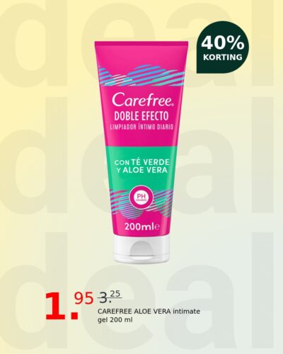 CAREFREE ALOE VERA intimate gel 200 ml