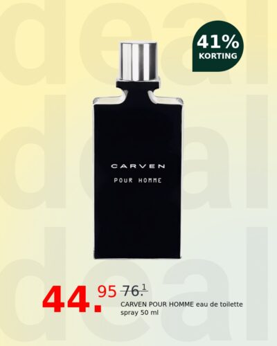 CARVEN POUR HOMME eau de toilette spray 50 ml