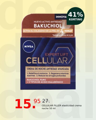 CELLULAR FILLER elasticidad crema noche 50 ml