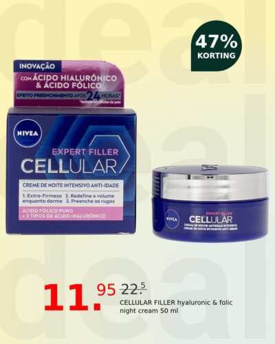 CELLULAR FILLER hyaluronic & folic night cream 50 ml