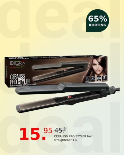 CERALISS PRO STYLER hair straightener 1 u