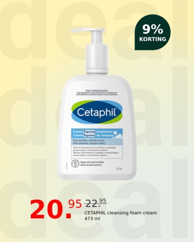 CETAPHIL cleansing foam cream 473 ml