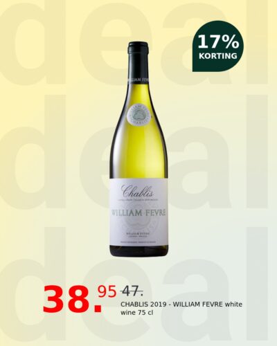 CHABLIS 2019 - WILLIAM FEVRE white wine 75 cl