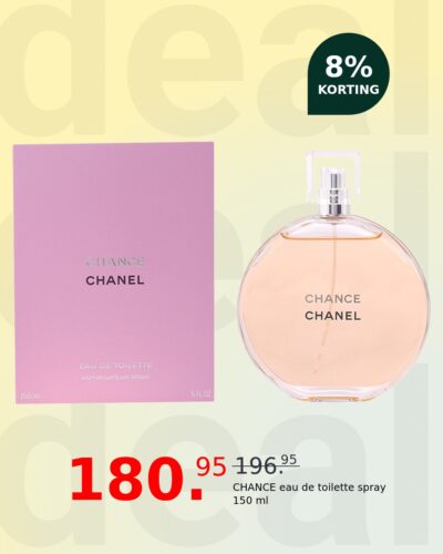 CHANCE eau de toilette spray 150 ml