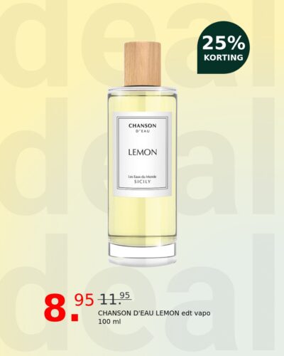 CHANSON D'EAU LEMON edt vapo 100 ml