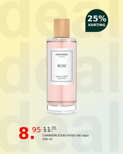 CHANSON D'EAU ROSE edt vapo 100 ml