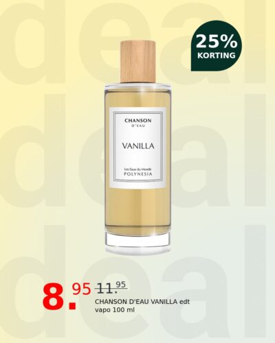 CHANSON D'EAU VANILLA edt vapo 100 ml