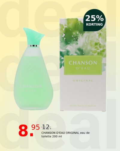 CHANSON D'EAU ORIGINAL eau de toilette 200 ml