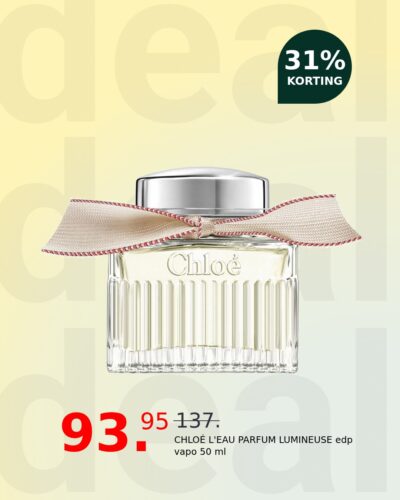CHLOÉ L'EAU PARFUM LUMINEUSE edp vapo 50 ml