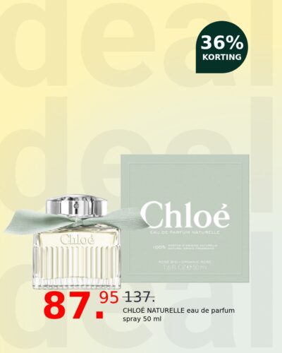 CHLOÉ NATURELLE eau de parfum spray 50 ml
