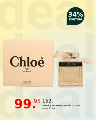 CHLOÉ SIGNATURE eau de parfum spray 75 ml