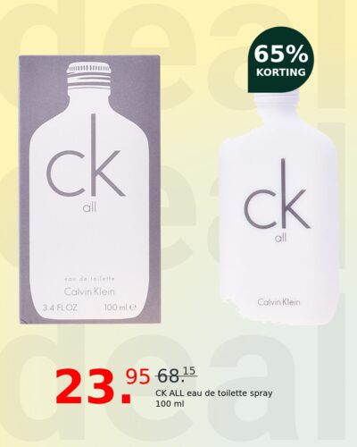 CK ALL eau de toilette spray 100 ml