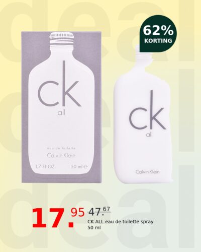 CK ALL eau de toilette spray 50 ml