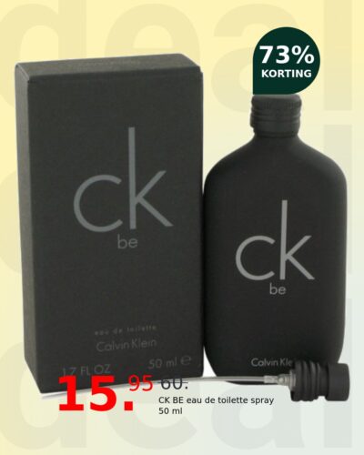 CK BE eau de toilette spray 50 ml