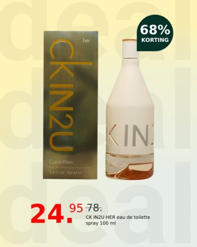 CK IN2U HER eau de toilette spray 100 ml
