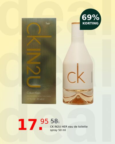 CK IN2U HER eau de toilette spray 50 ml