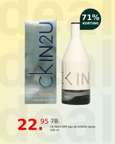 CK IN2U HIM eau de toilette spray 100 ml