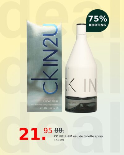 CK IN2U HIM eau de toilette spray 150 ml