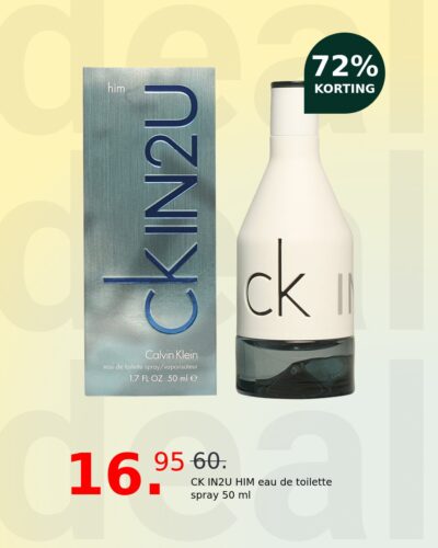 CK IN2U HIM eau de toilette spray 50 ml
