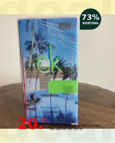 CK ONE SUMMER 2024 REFLECTIONS edt vapo ed. lim. 100 ml