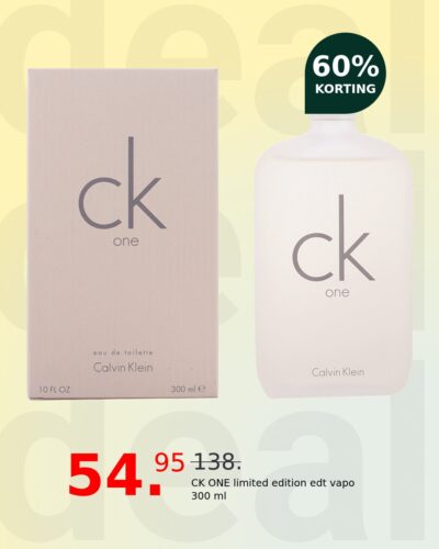 CK ONE limited edition edt vapo 300 ml