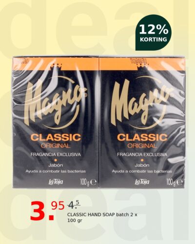 CLASSIC HAND SOAP batch 2 x 100 gr