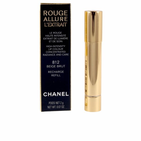 Chanel ROUGE ALLURE L'EXTRAIT lipstick refill #812 brut beige 2 gr