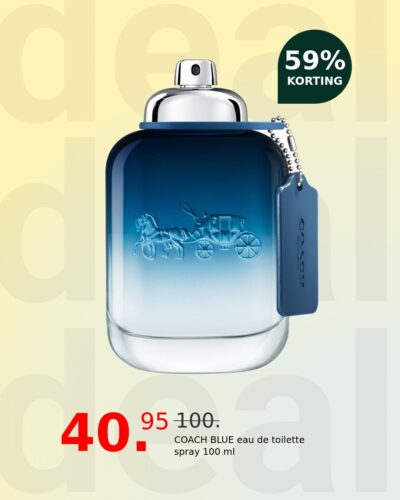 COACH BLUE eau de toilette spray 100 ml