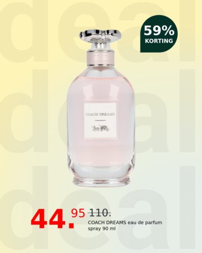 COACH DREAMS eau de parfum spray 90 ml