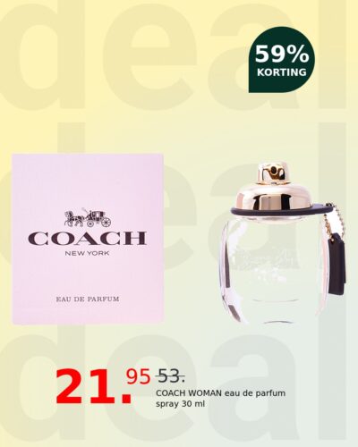 COACH WOMAN eau de parfum spray 30 ml