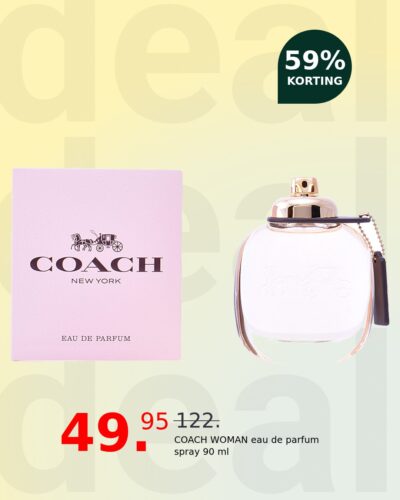 COACH WOMAN eau de parfum spray 90 ml