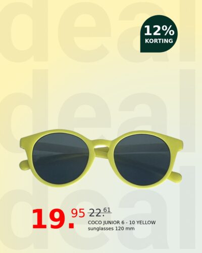 COCO JUNIOR 6 - 10 YELLOW sunglasses 120 mm