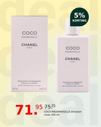 COCO MADEMOISELLE emulsion corps 200 ml