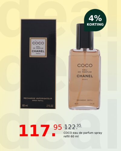 COCO eau de parfum spray refill 60 ml