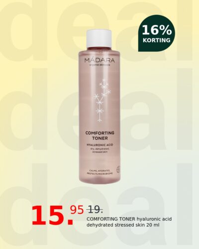 COMFORTING TONER hyaluronic acid dehydrated stressed skin 20 ml