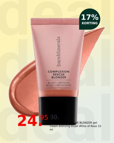 COMPLEXION RESCUE BLONZER gel-cream bronzing blush #Kiss of Rose 15 ml