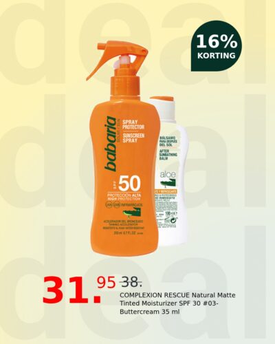 COMPLEXION RESCUE Natural Matte Tinted Moisturizer SPF 30 #03-Buttercream 35 ml