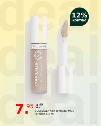 CONCEALER high coverage #001-Porcelain 5.5 ml