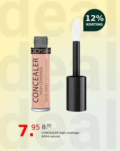 CONCEALER high coverage #004-natural