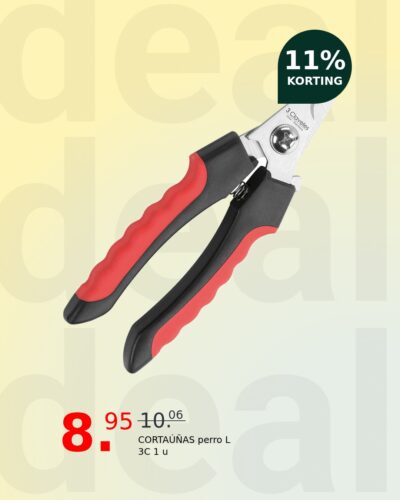 CORTAÚÑAS perro L 3C 1 u